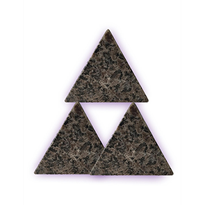 PET (EMF) Spotted Granite -Set of 3